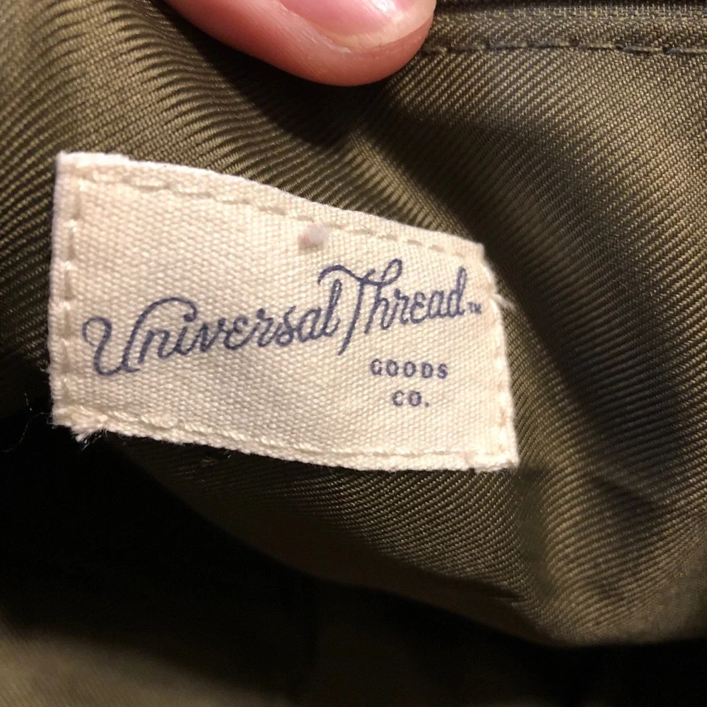 Universal Thread Olive Green Laptop Tote Bag